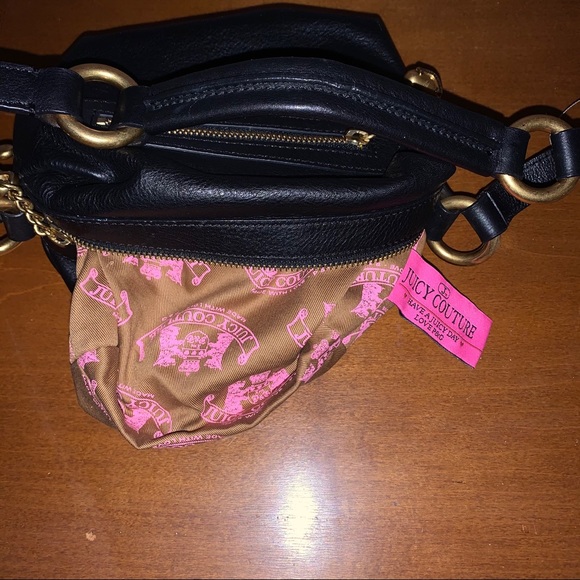 Black Leather Juicy Couture Bag - Picture 8 of 16